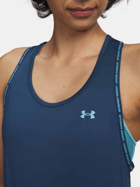Under Armour Tech Knockout Tank Wmn Blue