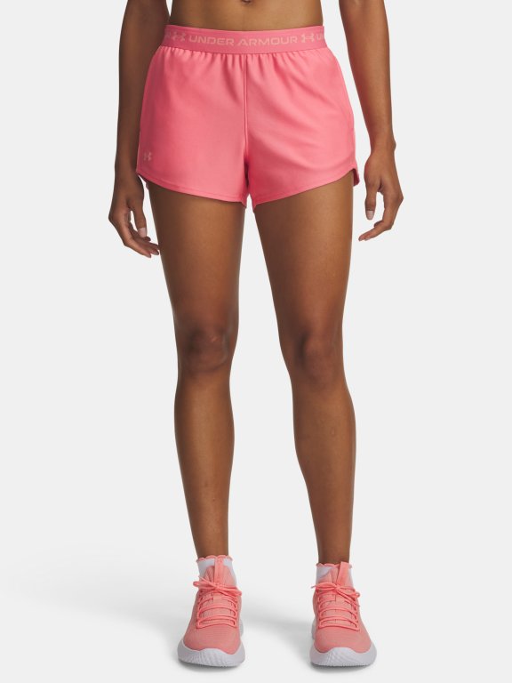 Kraťasy Under Armour Tech Play Up Shorts Wmn Pink