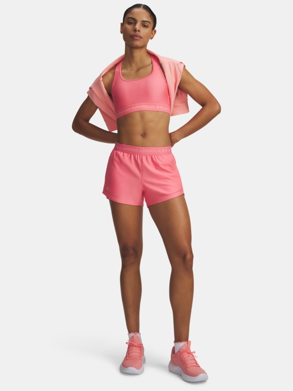 Kraťasy Under Armour Tech Play Up Shorts Wmn Pink