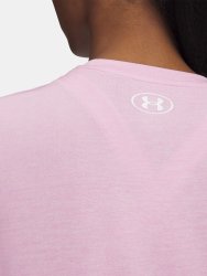 Футболка Under Armour Tech SSC- Twist Wmn Pink