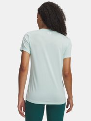 Футболка Under Armour Tech SSC- Twist Wmn gray green
