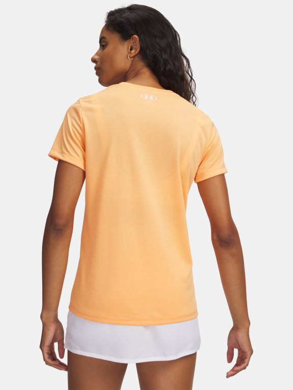 Футболка Under Armour Tech SSC - Solid Wmn Orange