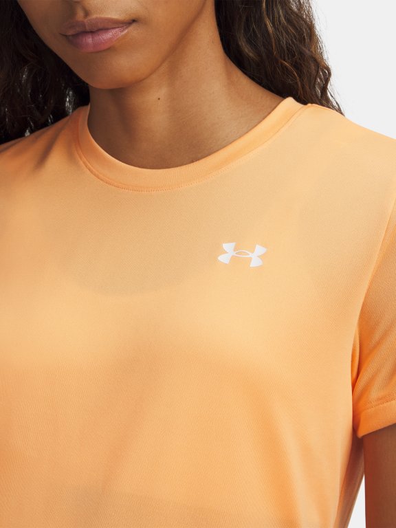 Футболка Under Armour Tech SSC - Solid Wmn Orange