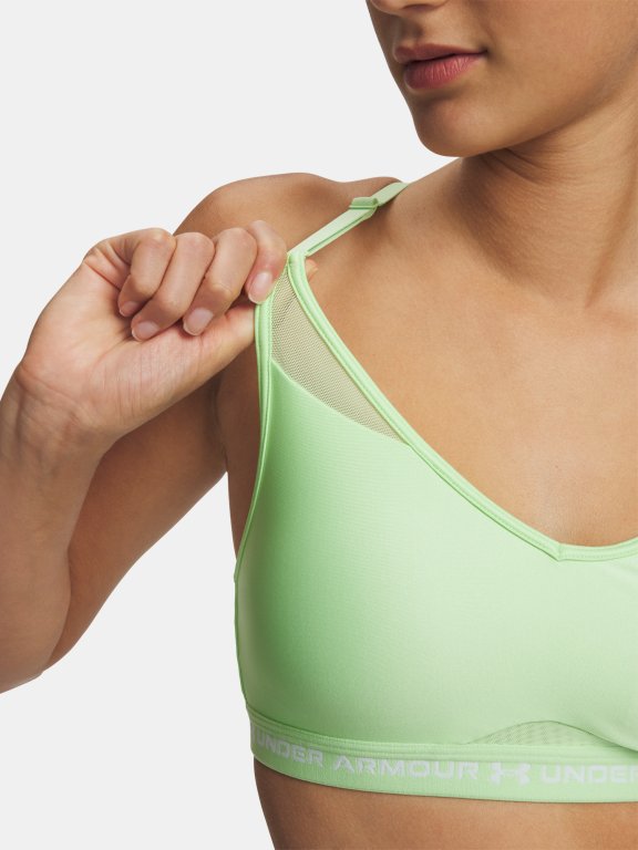 Podprsenka Under Armour Crossback Low Bra Wmn Green