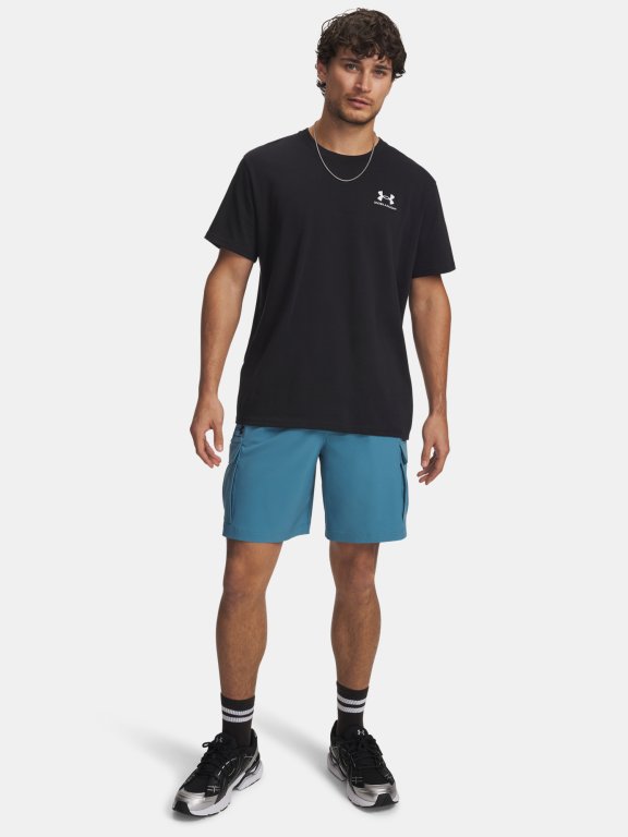 Kraťasy Under Armour Vibe Woven Cargo Short Man Blue