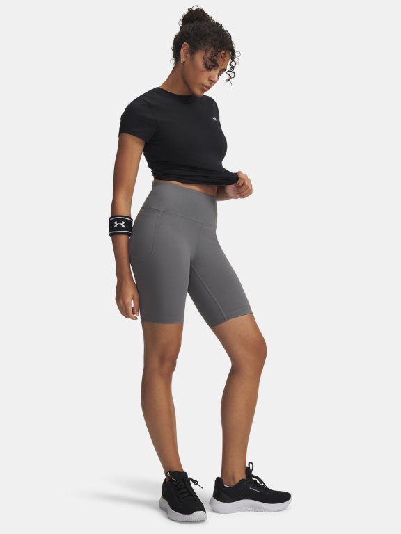 Велосипед Under Armour Motion Bike Short EMEA Wmn gray green