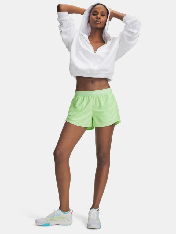 Kraťasy Under Armour Tech Play Up Shorts Wmn Green