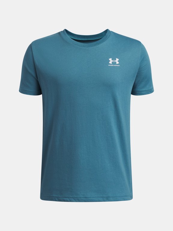 Футболка Under Armour SPORTSTYLE LC SS Jr Blue