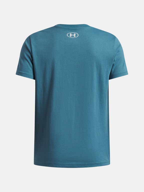 Футболка Under Armour SPORTSTYLE LC SS Jr Blue