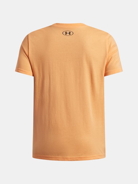 Футболка Under Armour SPORTSTYLE LC SS Jr Orange