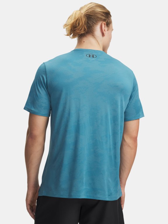 Футболка Under Armour Tech Vent Jcqrd SS Man Blue