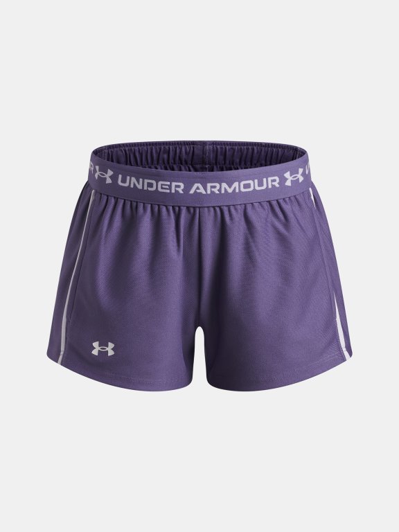 Under Armour Tech Play Up Short Jr фіолетовий