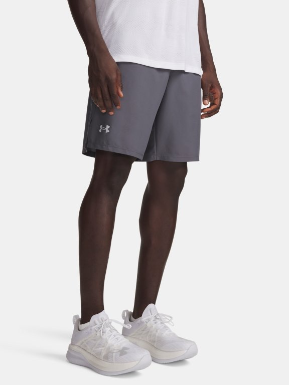 Шорти Under Armour Launch 9In Шорти чоловічі зелено-сірі