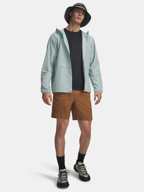Kraťasy Under Armour Explor Hike Cargo Short Man Brown