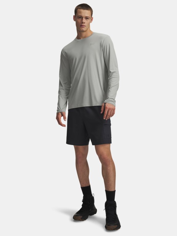 Kraťasy Under Armour Outdoor Hybrid Short Man Grey