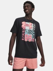Футболка Under Armour Logo Collage SS Man black