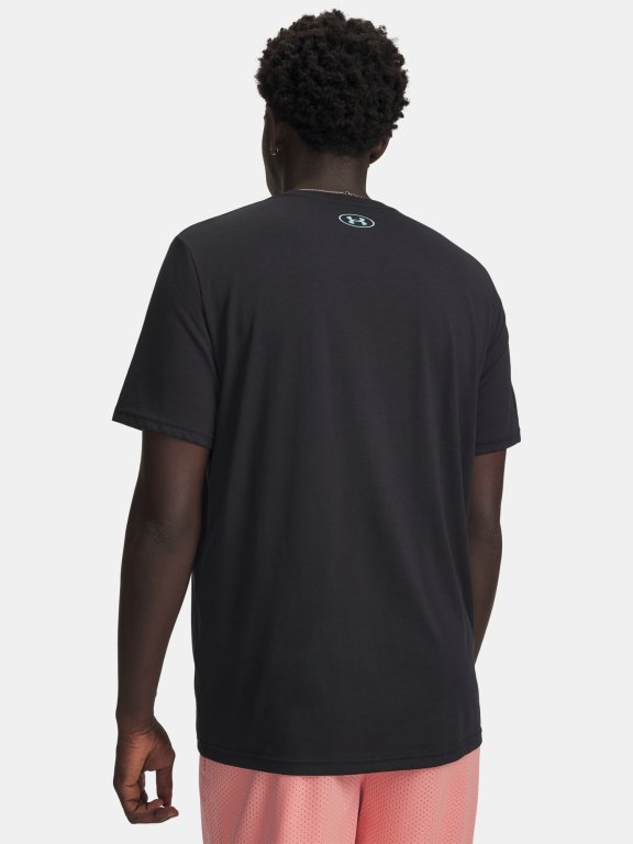 Футболка Under Armour Logo Collage SS Man black
