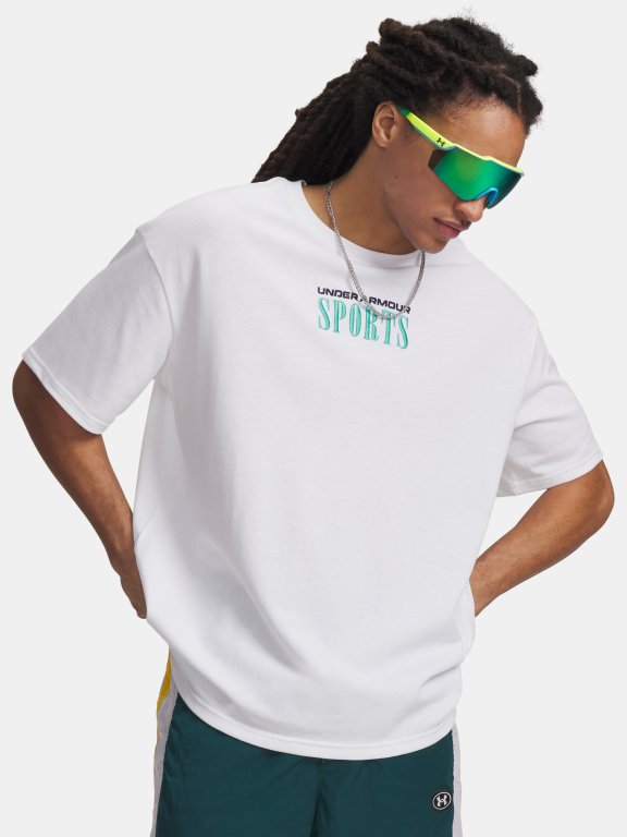 Футболка Under Armour Hwt Sports SS Man white