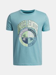 Футболка Under Armour Varsity Crest SS Jr Blue