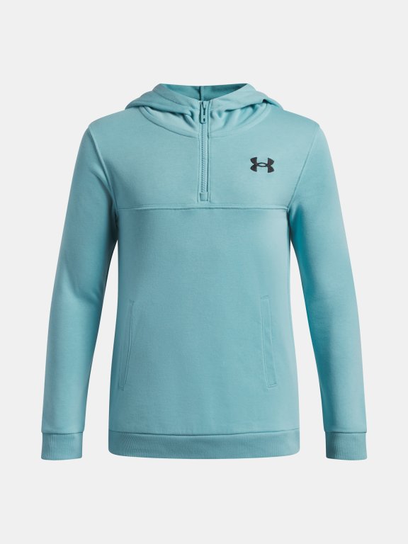 Худі Under Armour Rival Lw 1/4 Zip Hoodie Jr Blue