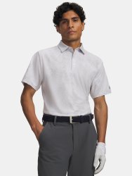 Футболка з принтом Under Armour ArmourDry Polo Man зелена/сіра