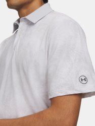 Футболка з принтом Under Armour ArmourDry Polo Man зелена/сіра