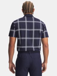 Футболка Under Armour ArmourDry Printed Polo Man Blue