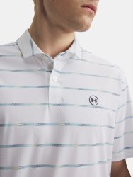 Футболка Under Armour Drive Chill Printed Polo Man white