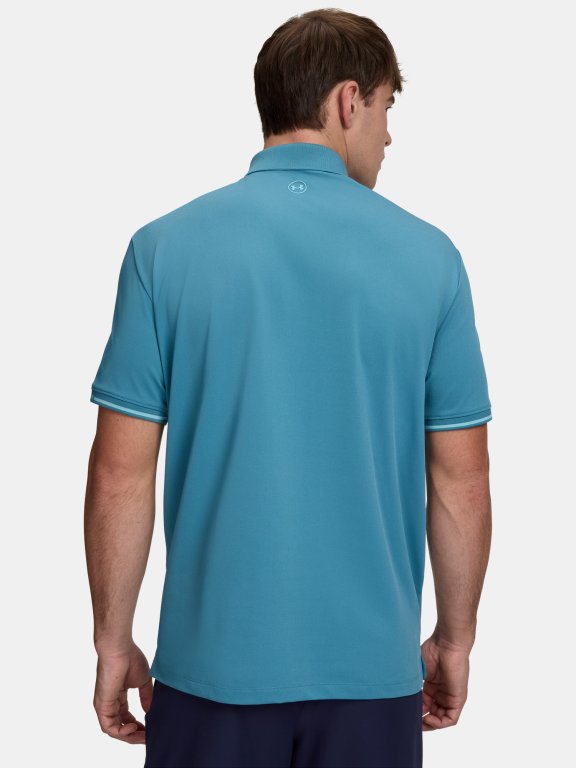 Футболка Under Armour ArmourDry Pique Polo Man Blue