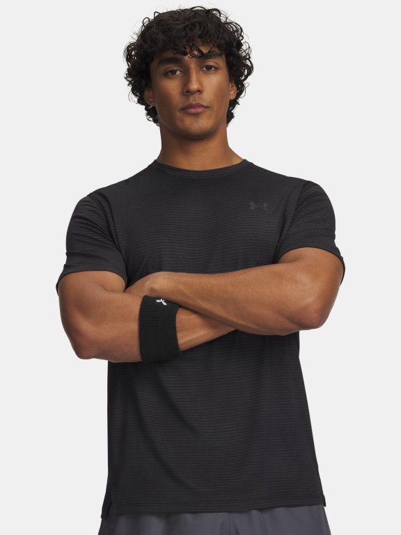 Футболка Under Armour Tech Vent VHS Jacquard SS Man black