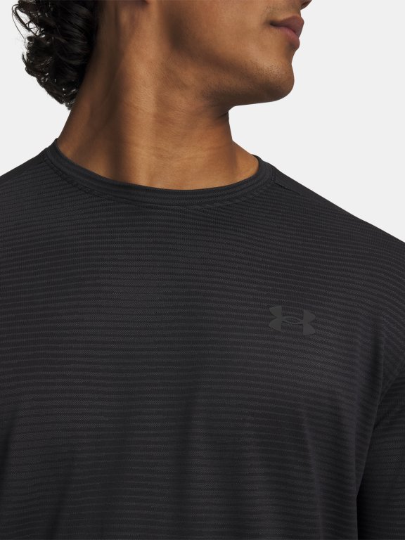 Футболка Under Armour Tech Vent VHS Jacquard SS Man black