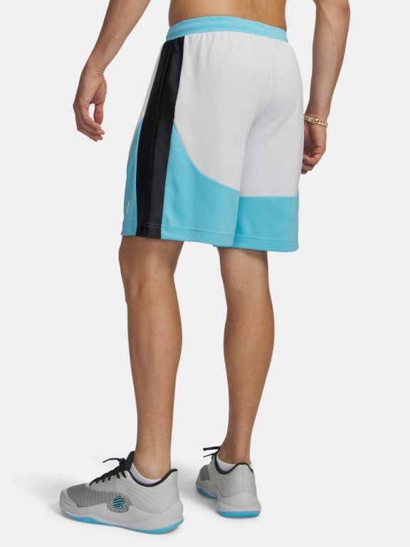 Kraťasy Under Armour Hoops Splash Short Man Grey