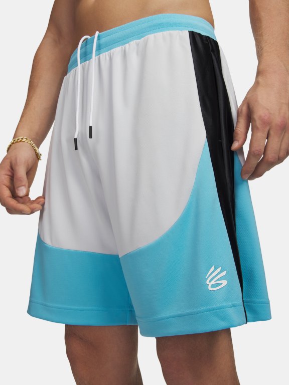 Kraťasy Under Armour Hoops Splash Short Man Grey