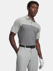 Футболка Under Armour T2G Colorblock Polo Man green/grey