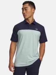 Футболка Under Armour T2G Colorblock Polo Man Blue