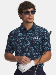 Triko Under Armour Matchplay Printed Polo Man Blue