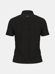 Triko Under Armour Halo Bonded Jacquard Polo Wmn Black