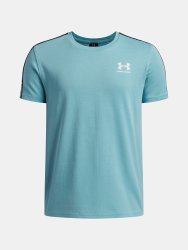 Футболка Under Armour Icon Taped SS Jr Blue