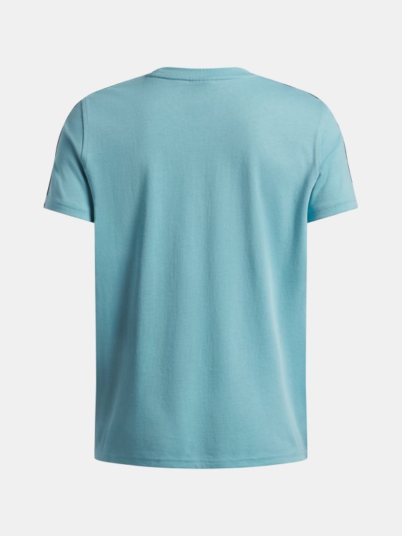 Футболка Under Armour Icon Taped SS Jr Blue