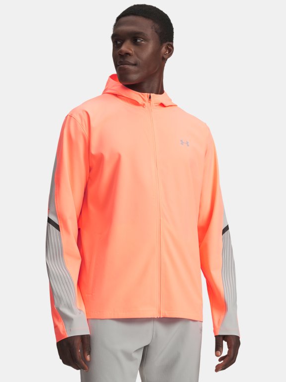 Куртка з капюшоном Under Armour Velociti Storm Jkt Чоловіча помаранчева