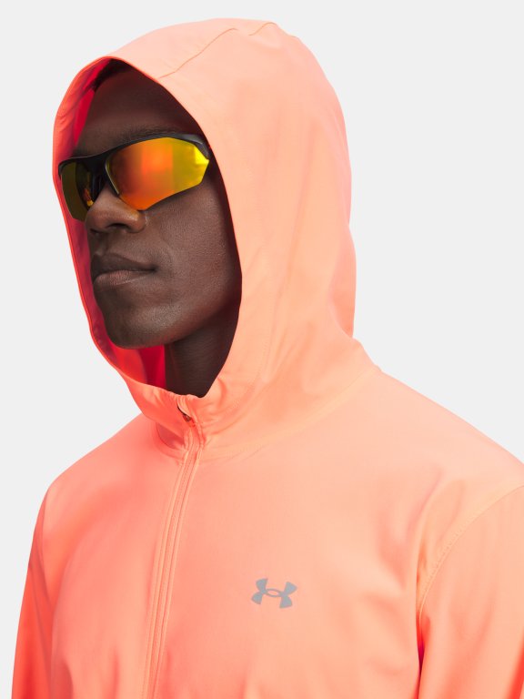 Куртка з капюшоном Under Armour Velociti Storm Jkt Чоловіча помаранчева