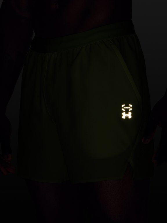 Under Armour Halo Train Short Man Gray Green