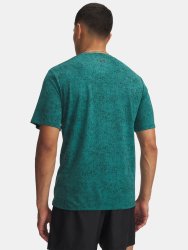 Футболка Under Armour Tech Tee Pixelate Man gray green