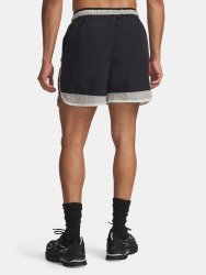 Kraťasy Under Armour Icon Woven Track Shorts Man Black