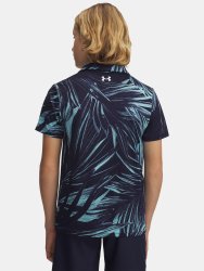 Футболка Under Armour Matchplay Printed Polo Jr Blue