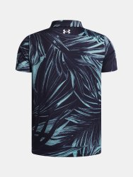 Футболка Under Armour Matchplay Printed Polo Jr Blue
