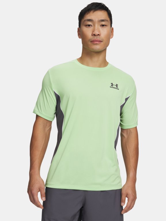 Футболка Under Armour Tech Sport з коротким рукавом чоловіча gray green
