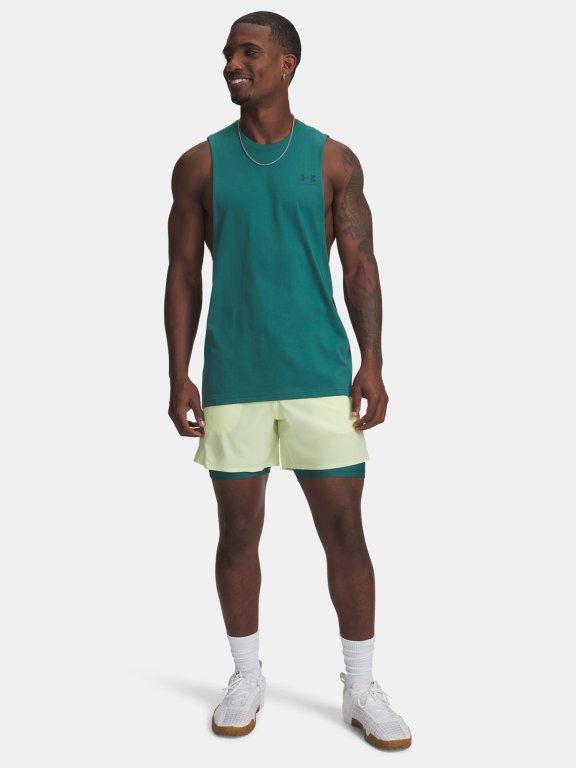 Under Armour Vanish Elite 6in Short Man gray green