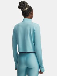 Футболка Under Armour Tech Branded 1/2 Zip Wmn Blue