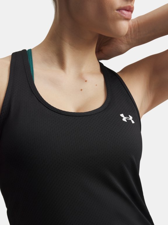 Under Armour Tech Mesh Racer Tank Wmn black